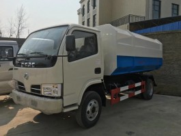 “东风6方挂桶式垃圾车”