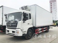 国六东风天锦7米8冷藏车配置升级