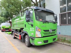 东风拓行天然气餐厨式垃圾车的配置与优势