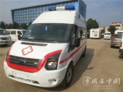 舟山新世代V348紧急救护车分期提车