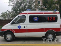 贵州大通监护型救护车5台发车|监护型救护车全顺成功发车了