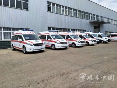 陕西负压奔驰救护车5台已下生产单|奔驰救护车发车倒计时开始