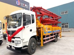 贵州31米东风混凝土泵车出发了|混凝土泵车开往目的地