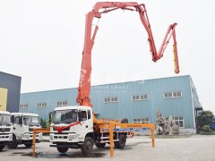 东风单桥35米混凝土泵车产品简介｜35米泵车动态
