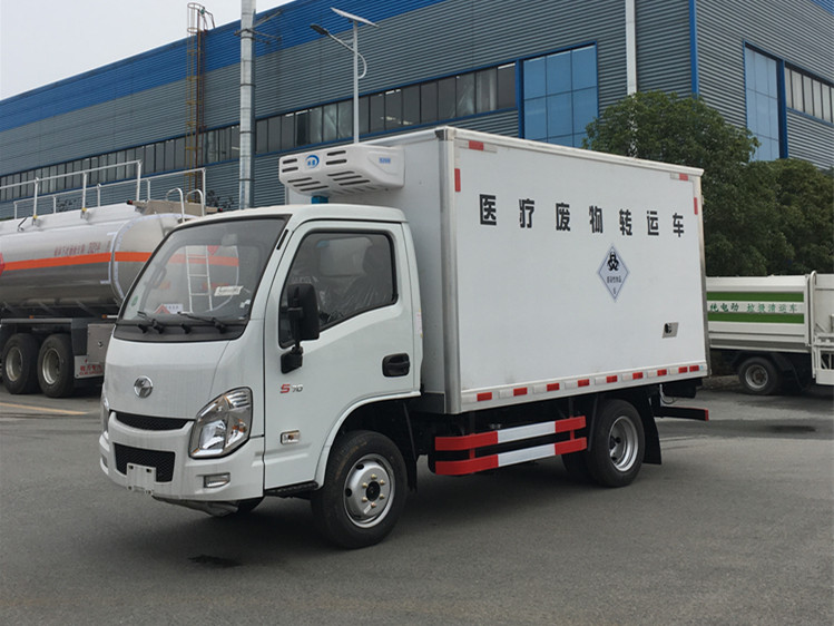 国六跃进小福星3.2米医疗废物车