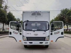 国六解放虎VN 4.2米冷藏车底盘强劲，可装8吨货 冷藏车评测