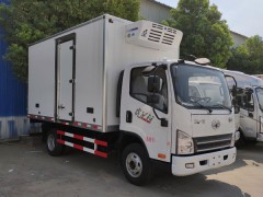 国六解放虎VN 4.2米冷藏车上装介绍 冷藏车评测