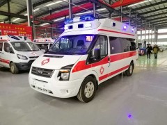 福特新全顺V348救护车功能齐全 救护车动态