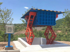 西藏海亮物业公司订购6方小区水平地埋式垃圾站安装完成