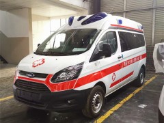 未央区慈善协会捐赠一辆福特V362转运型救护车发往西安救援疫情