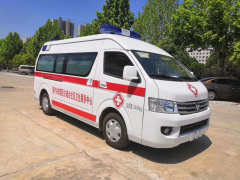 救护车厂家生产的福田医院救护车价格往下浮动5000元