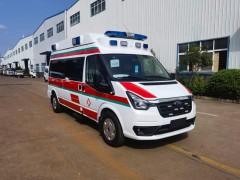 国六江铃福特新全顺救护车是一款层流负压救护车