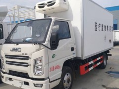江铃小型医疗废物车今日发往安徽宣城垃圾处理中心