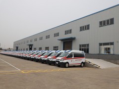 30台福特全顺V362负压救护车成功交付广西桂平市卫健局
