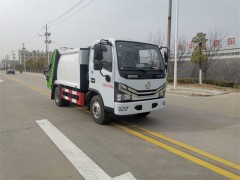 3月1号，东风多利卡蓝牌压缩垃圾车发往浙江温州市