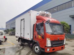 河南郑州市重汽豪沃4.2米冷藏车价格表