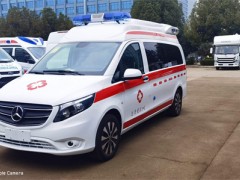 北京朝阳第一人民医院订购一台5G奔驰救护车今日奋战一线