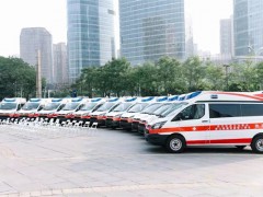 11台福特负压救护车捐赠上海黄浦区交通大学医学院