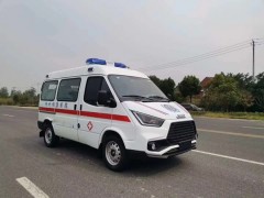 3台江铃救护车捐赠许昌建安区人民医院