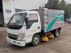 福田小卡之星小型扫路车发往安徽合肥环卫公司