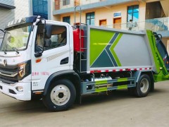 鹤岗宜陵物业公司分批采购3台压缩环卫垃圾车生产完成