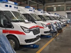 云南昆明中心医院定制的福特V348新世代120救护车马上安排生产