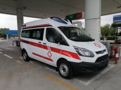 两天时间交付一台紧急救护车于河北清苑区中心医院  2.0T救护车订车过程