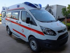 福特全顺120急救车端午节加班已完成，马上送往吉林辽源交车