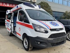 烟台福山区2.0T柴油发动机监护型福特救护车价格18.5万起