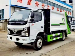 运城万荣县可装90桶垃圾东风6方压缩环卫车价格15.3万起