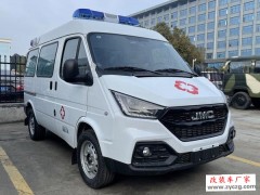 丽水市人民医院采购两台江铃特顺紧急救护车 带负压功能