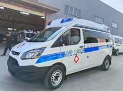 福 特362医疗救护车今日送往石泉县中医医院交车，2000W逆变器