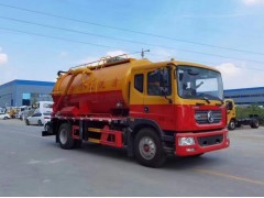 东风D9清洗吸污一体车送往广西贺州，270高压泵/204真空泵
