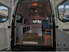 安顺第一人民医院订购转运型福特救护车  安装1000W逆变器完工！