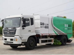 东风天锦扫路车生产完成，公告CL5180TWQAQZ型道路污染清除车