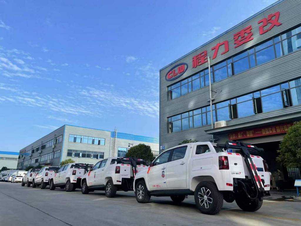 国6江铃域虎7地库皮卡抢险救援清障车