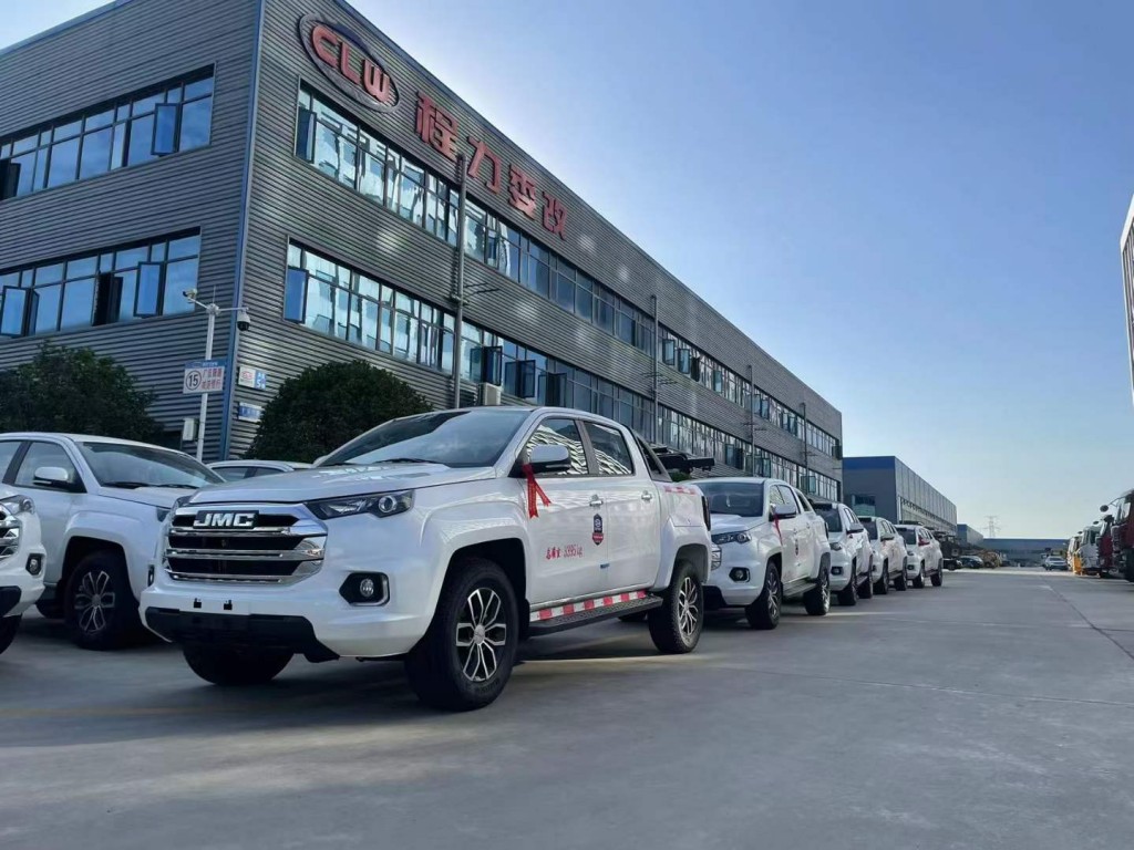 国6江铃域虎7地库皮卡抢险救援清障车