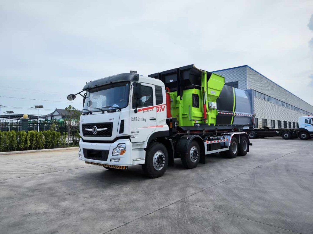 东风专底20方压缩垃圾车