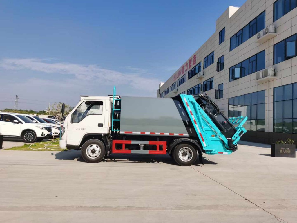 福田蓝牌压缩垃圾车