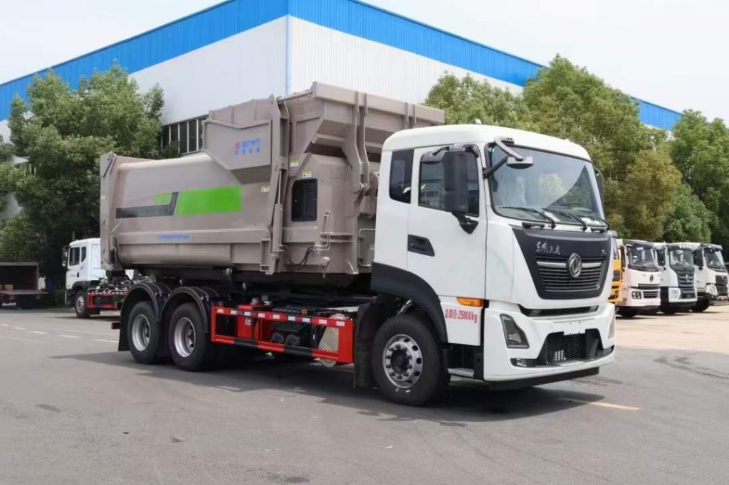 天锦14方勾臂垃圾车