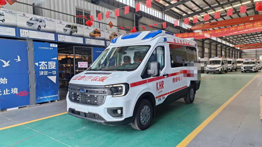 负压福特全顺v348救护车