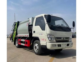 福田欧马可5方压缩式垃圾车