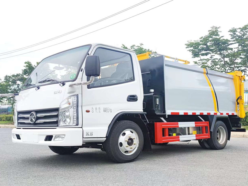 3方压缩式垃圾车