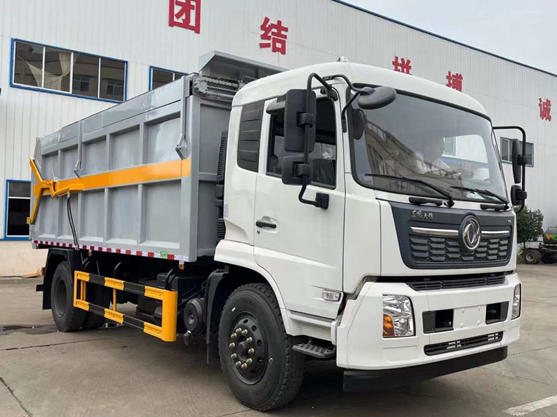 东风天锦12方对接垃圾车