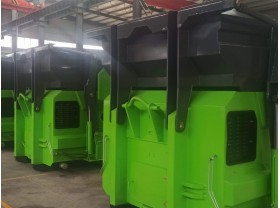 分体水平压缩式垃圾站