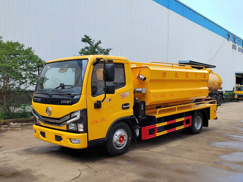 国六高压清洗吸污车