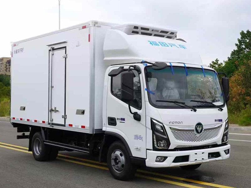 福田奥铃智蓝冷藏车