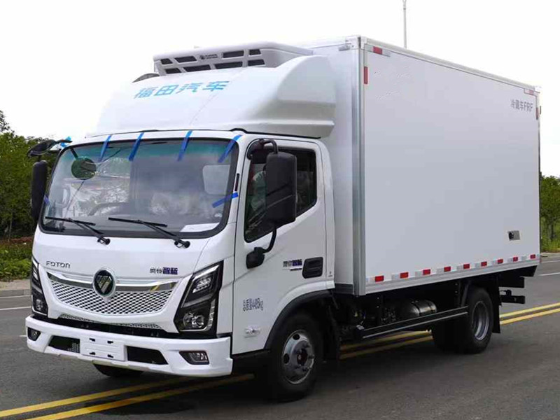 福田奥铃智蓝冷藏车