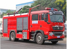 干粉消防救火车