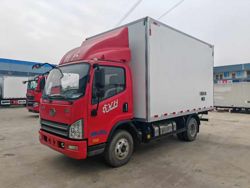 解放蓝牌冷藏车